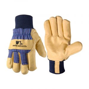 最佳冬季工作手套选择:威尔斯拉蒙特男子重型冬季工作手套