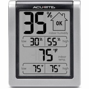 植物爱好者的最佳礼物选择:AcuRite数字湿度计和室内温度计
