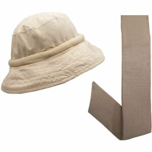 园丁的礼物选项：Blubandoo Floppy Hatbandoo桶帽 - 带颈